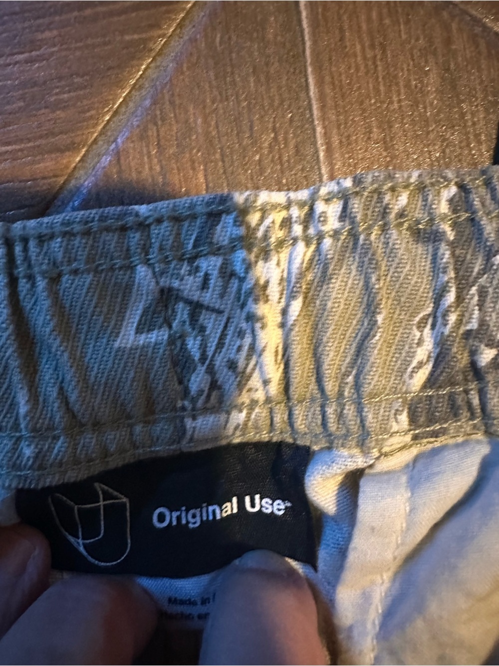 Original Use Men’s Camo Print Utility Pants - Picture 3 of 5
